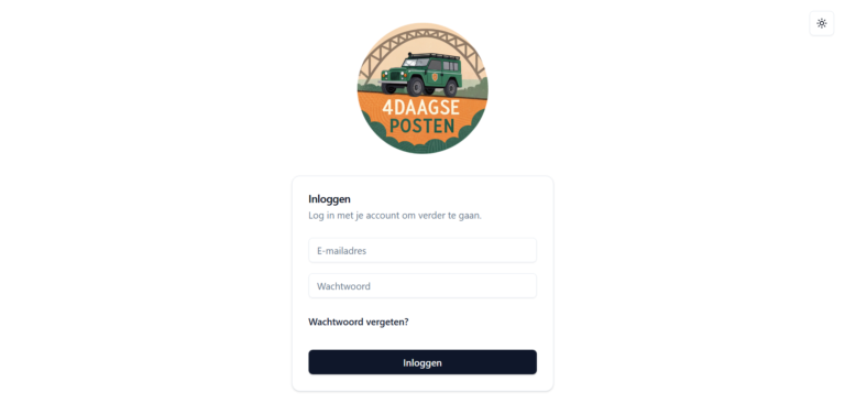 Scouting 4Daagse Posten App
